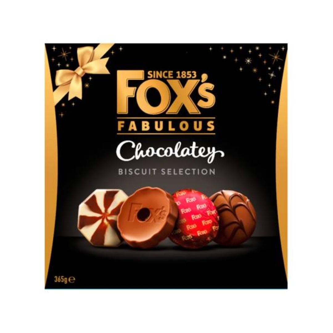 FOX'S CHOCOLATEY SELECTION 365G